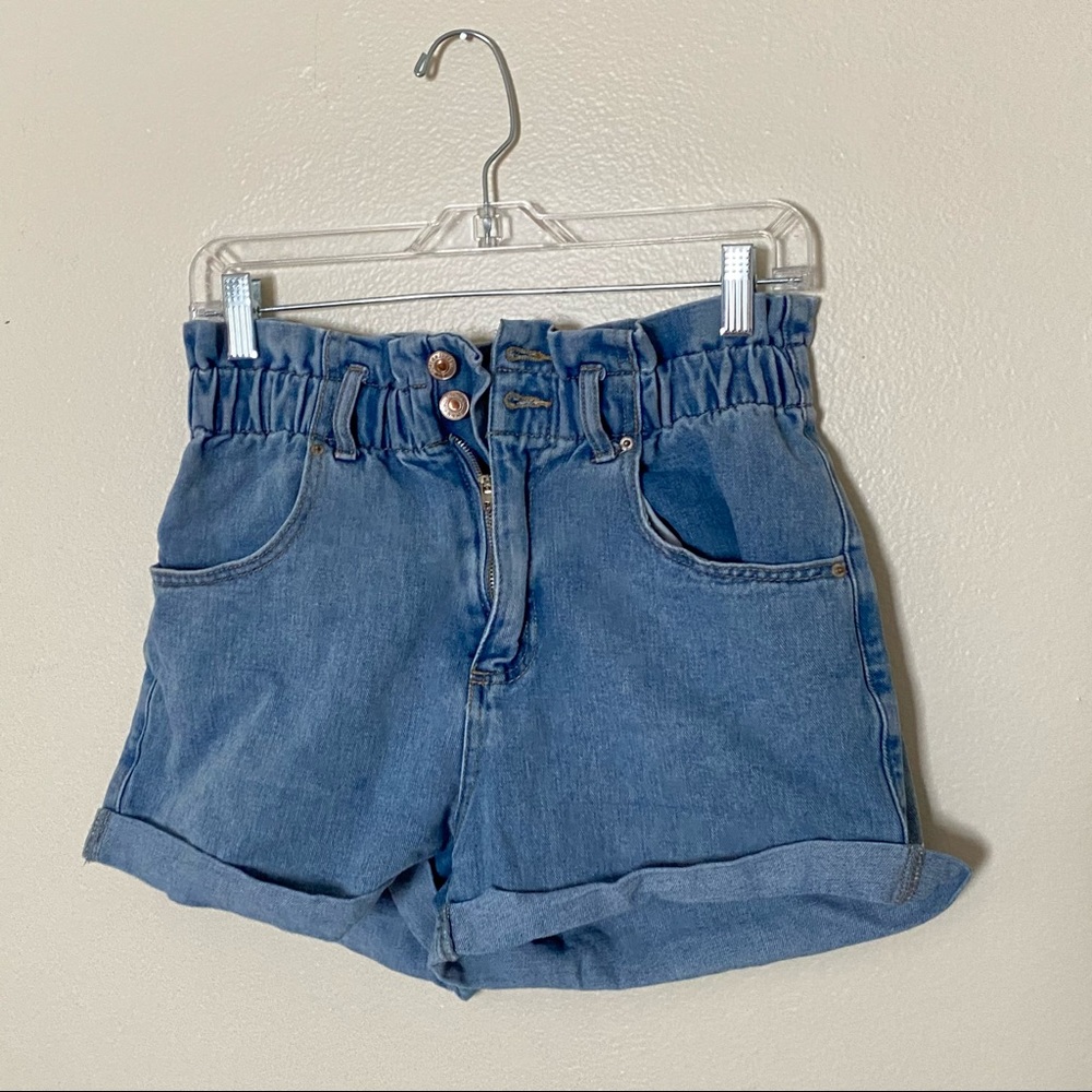Vintage look jean shorts